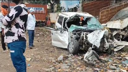 Bihar News: Road accident in Fatuha, Patna, two people died in car-truck collision; Bihar Police