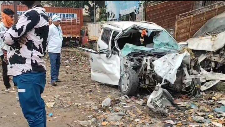 Bihar News: Road accident in Fatuha, Patna, two people died in car-truck collision; Bihar Police