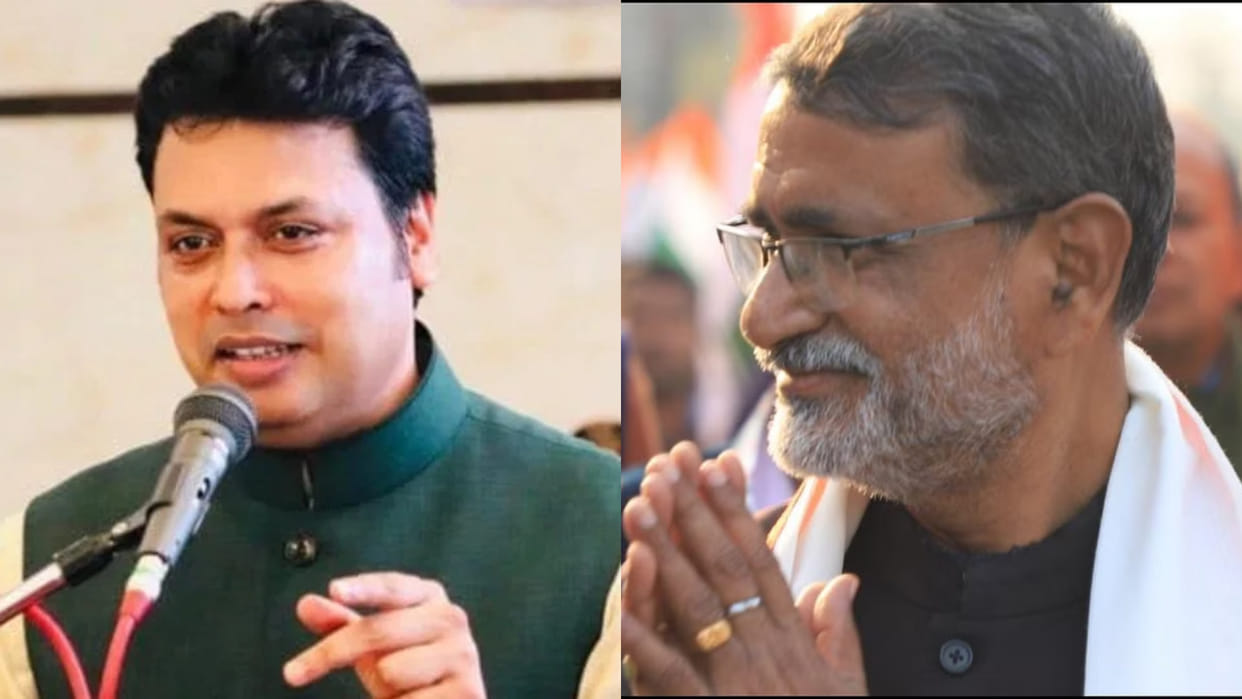 Tripura first time 72 years Congress Left Front alliance contest between former CM Biplab and Ashish Saha