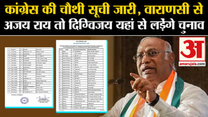 Congress Candidate List: Congress released the fourth list for Lok Sabha elections