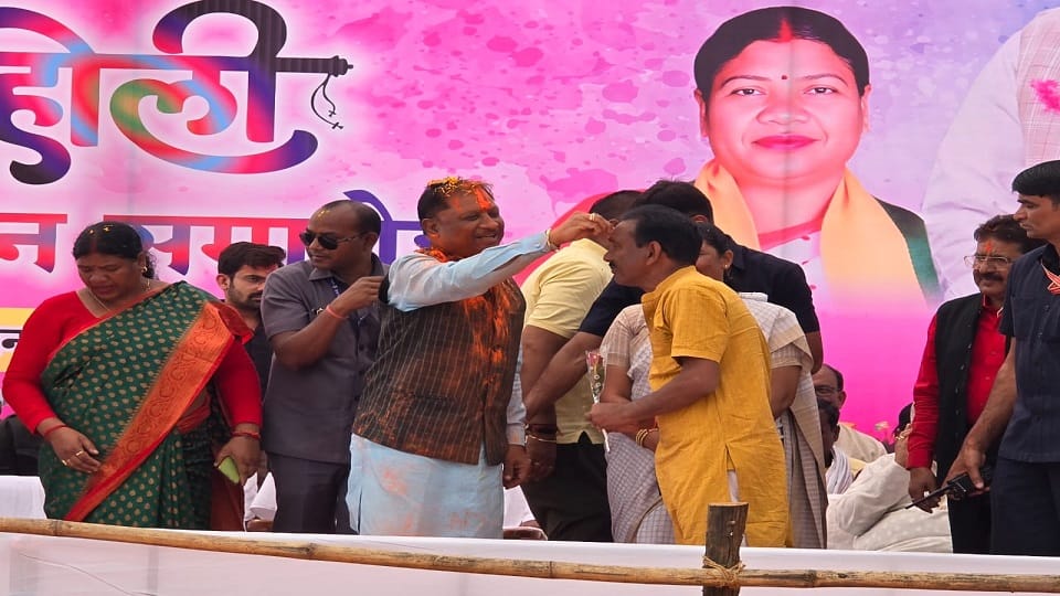 CM Sai attacks Congress in Jashpur