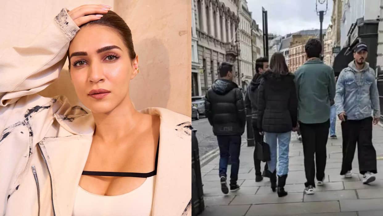 Is Kriti Sanon dating Kabir Bahia Crew Actress Viral picture from London increased the stir details inside