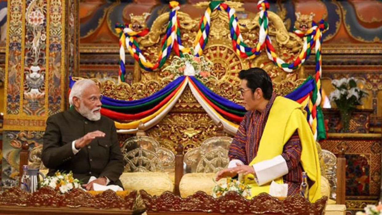 "An exceptional leader...": Bhutanese King Wangchuck heaps praise on PM Modi following State visit