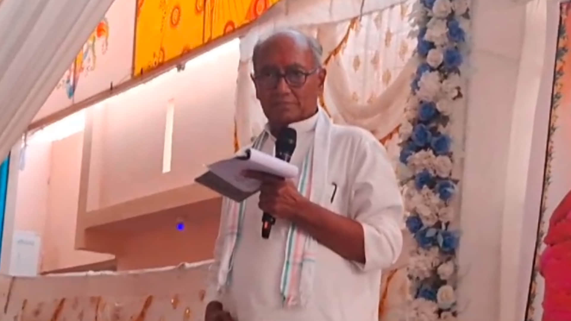 राजगढ़ में दिग्विजय सिंह ने पीएम मोदी पर बोला हमला।