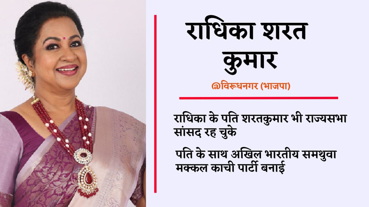Amar ujala Exclusive know about Radhika Sarathkumar BJP candidate Tamil nadu