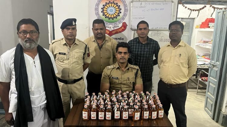 CG: शराब की तस्करी कर रहा था ढाबा संचालक, पुलिस ने किया गिरफ्तार