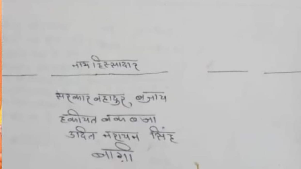 A descendant of Raja Udit Singh, the landlord of Aryanagar in Gorakhpur, might have got Shivpindi established