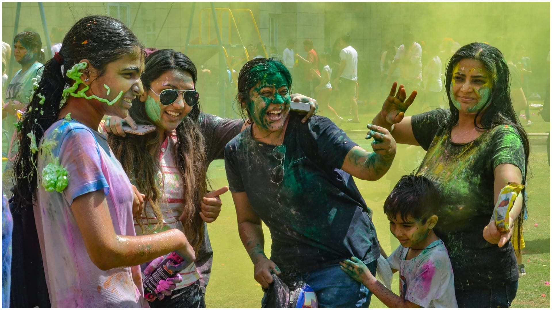 Holi Celebration Photos: fesival of color celebrated all over the country see amazing moments