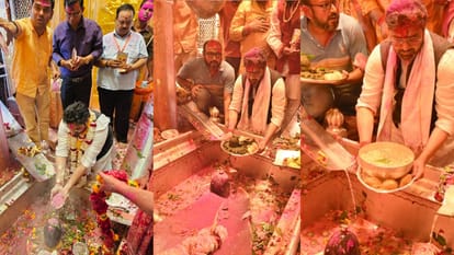 Holi 2024: बाबा विश्वनाथ के श्रृंगार को सीएम योगी ने भेजा खास गुलाल, होली पर किया गया अर्पित Holi 2024 special gulal offered Baba Vishwanath sent by CM Yogi adityanath