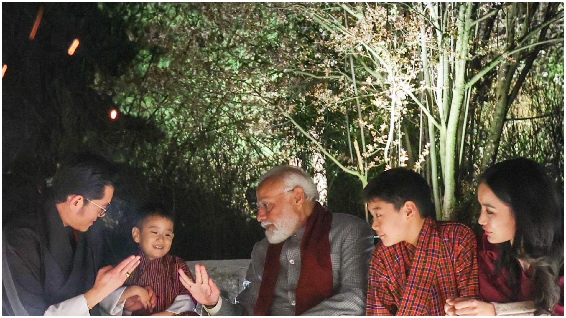 PM Modi was hosted by King of Bhutan Jigme Khesar Namgyel Wangchuck private dinner during his visit Photos