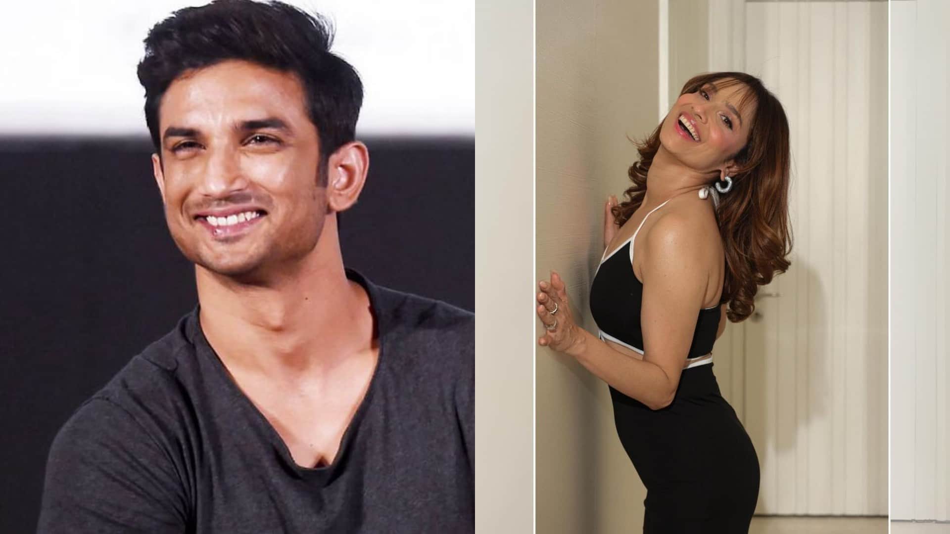 late actor Sushant Singh Rajput and Ankita Lokhande playing holi together old video went viral on internet