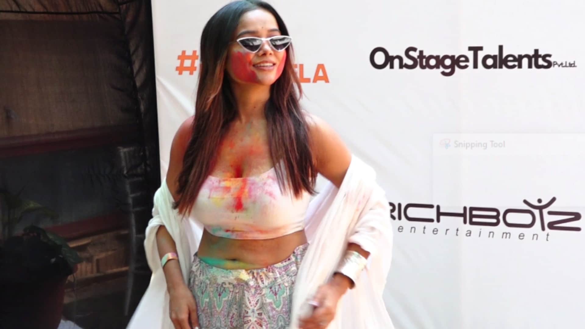 Ankita Lokhande Vicky Jain holi Party Chetna Pande Gurmeet Choudhary Nia Sharma Manisha Rani sptted at event