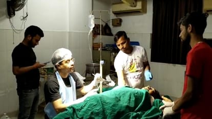 Bihar News : Main witness in father's murder case, his friend and shopkeeper shot in Bhojpur.Bihar police.