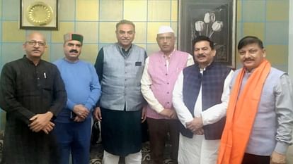 BJP leaders met co incharge Sanjay Tandon, brainstormed on political situations