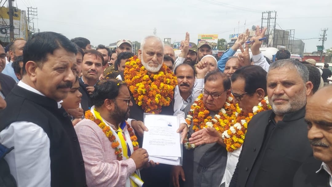 Lok Sabha elections: GM Saroori files nomination for Udhampur seat