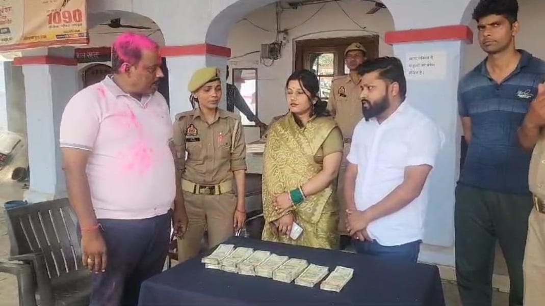 Rs 6.25 lakh recovered from businessmans car, he was going to Delhi with his wife, police said action will be