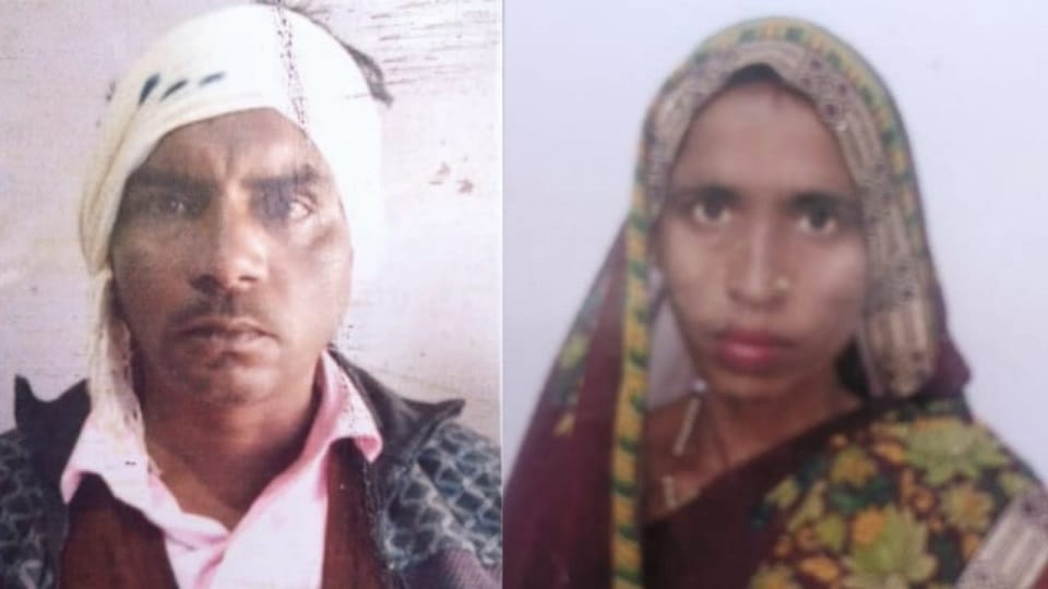 Husband and wife murdered by father and two sons by cutting them with an axe