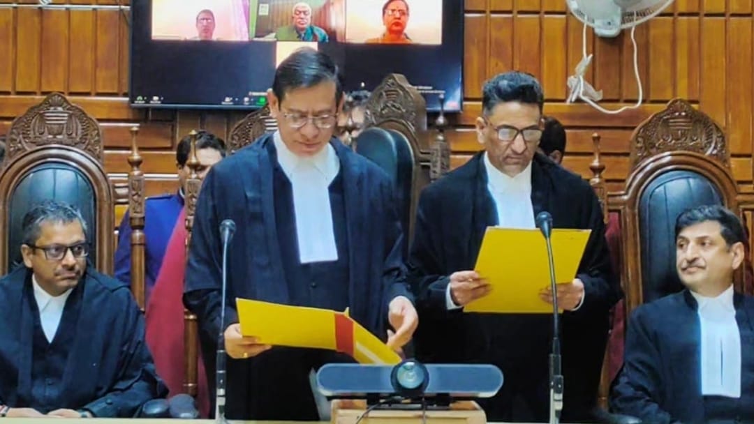 Mohammad Yousuf Wani takes oath as additional judge of jammu kashmir ladakh highcourt