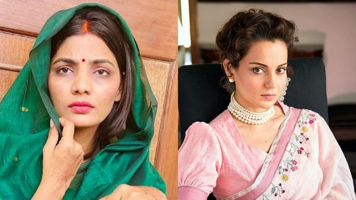 Neha Singh Rathore reaction on Kangana Ranaut vs Supriya Shrinate Controversy Read details Inside