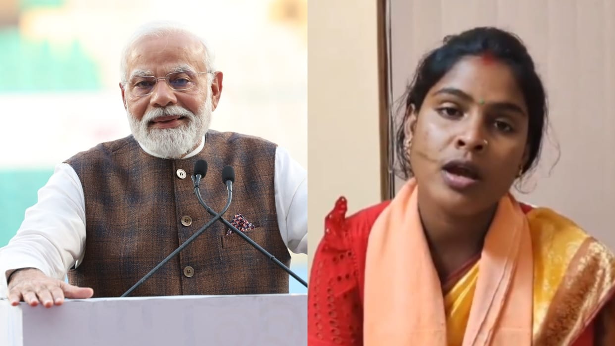 PM Modi calls Rekha Patra Came into limelight after Sandeshkhali case Know all about it