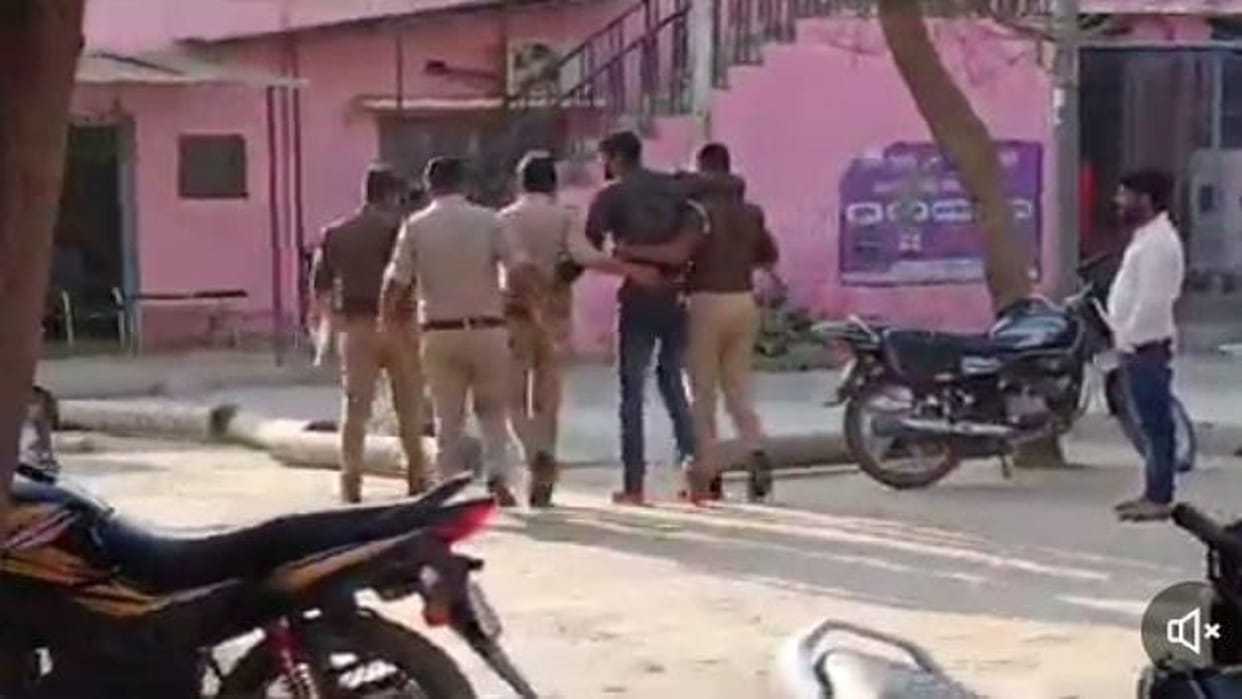 Police arrested history sheeter Ankit Yadav in Bareilly