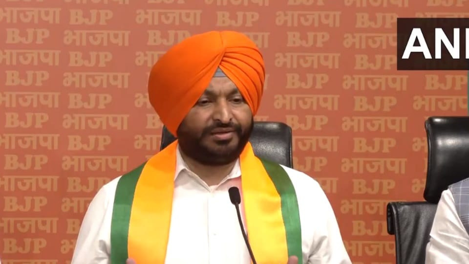 Ludhiana Congress MP Ravneet Bittu Joins BJP