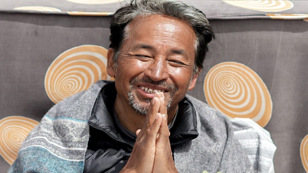 Ladakh: Sonam Wangchuk conclude 21day climate fast now women will take the front