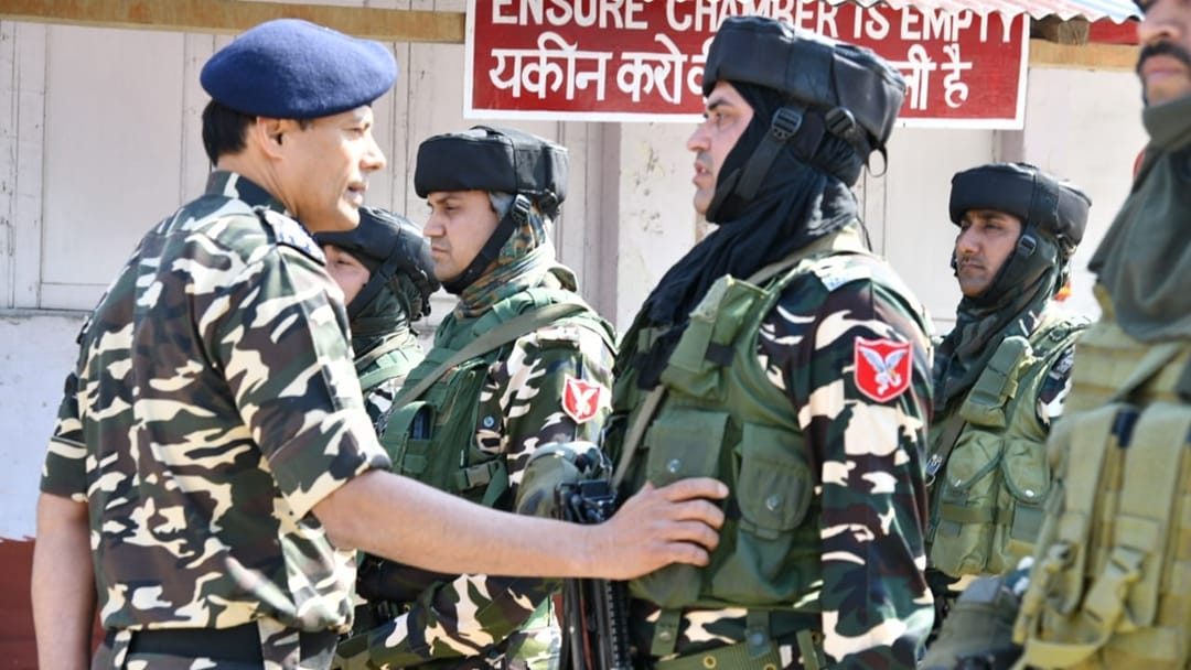 Lok Sabha Elections: Dir Gen SSB Review Operational Preparedness in Kashmir Valley