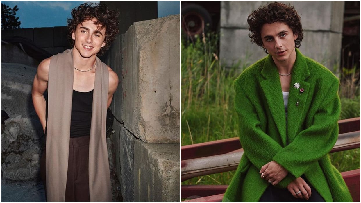 Warner Bros signed multi year feature film deal Wonka and Dune Part Two fame Timothee Chalamet