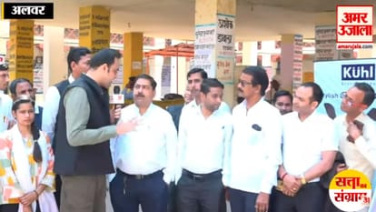 Satta Ka Sangram in Alwar Rajasthan, talk to voters and politicians