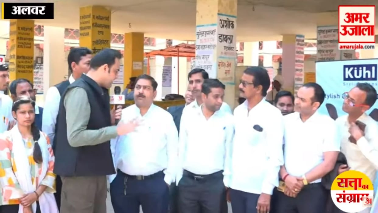 Satta Ka Sangram in Alwar Rajasthan, talk to voters and politicians