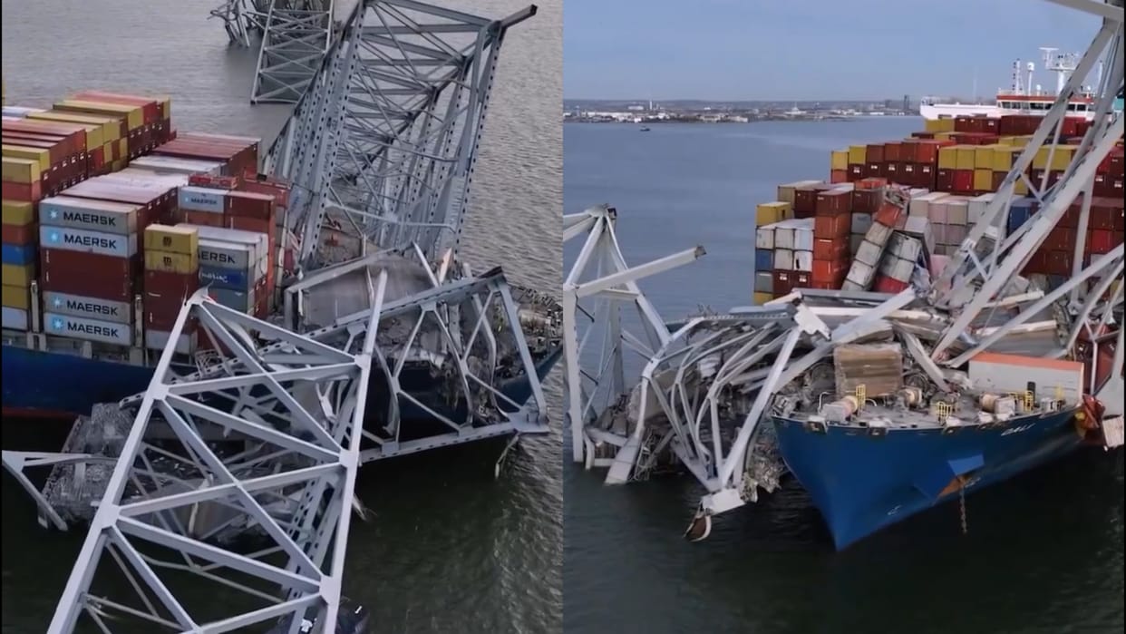 5 Days Since US Bridge Collapse, Why Indian Crew Is On Ship That Crashed
