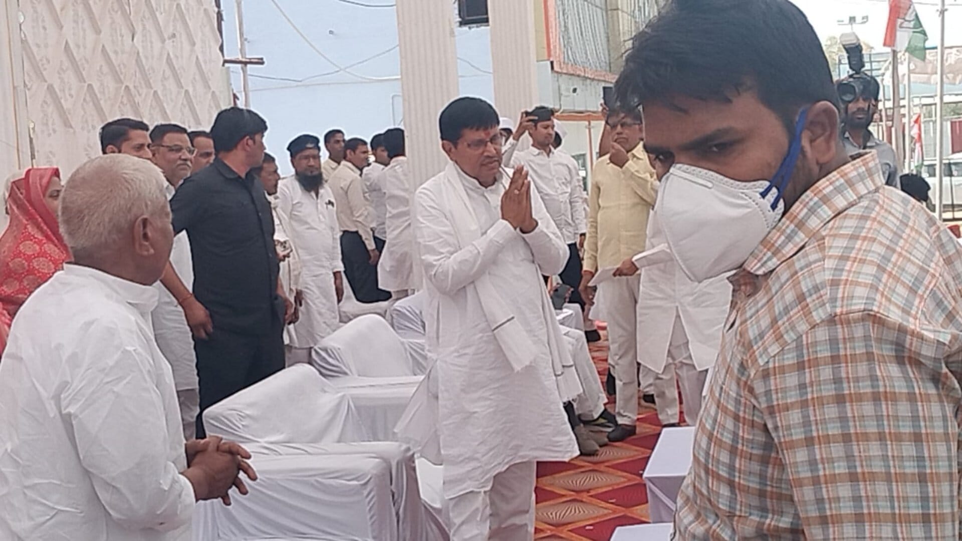 कांग्रेस प्रत्याशी मुरारी लाल मीणा