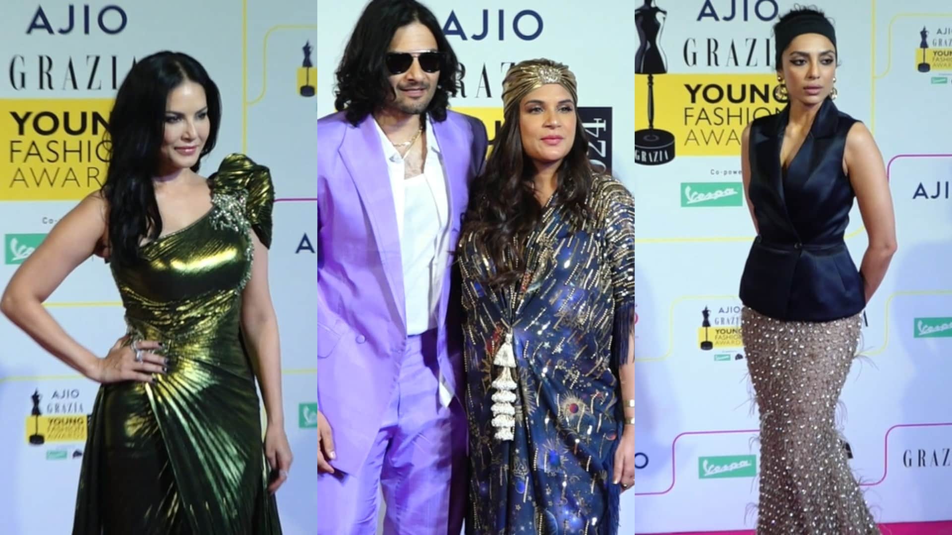 Grazia Young Fashion Awards 2024  Disha Patani Mouni Roy Priyanka Chahar Choudhary Richa Chadh spotted