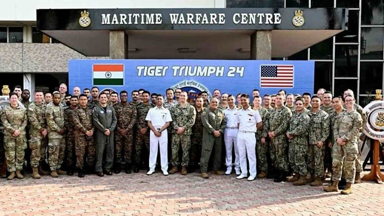 Indian Army Tiger Triumph battalion group takes part in military exercise news in hindi