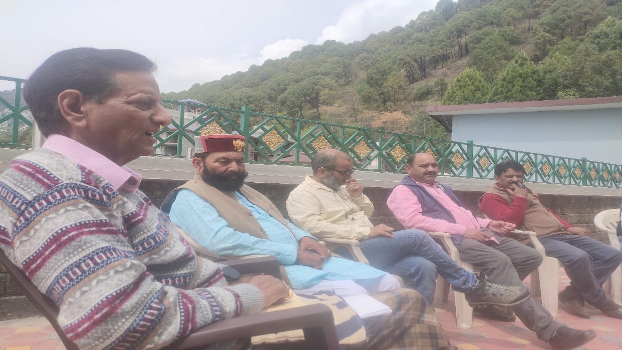 Dharamshala: Kishan Kapoor showed rebellious attitude on the ticket decision