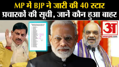 Lok Sabha Elections 2024: BJP released list of 40 star campaigners in Madhya Pradesh