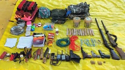 Encounter broke out between security forces And naxals in Chhattisgarh Bijapur