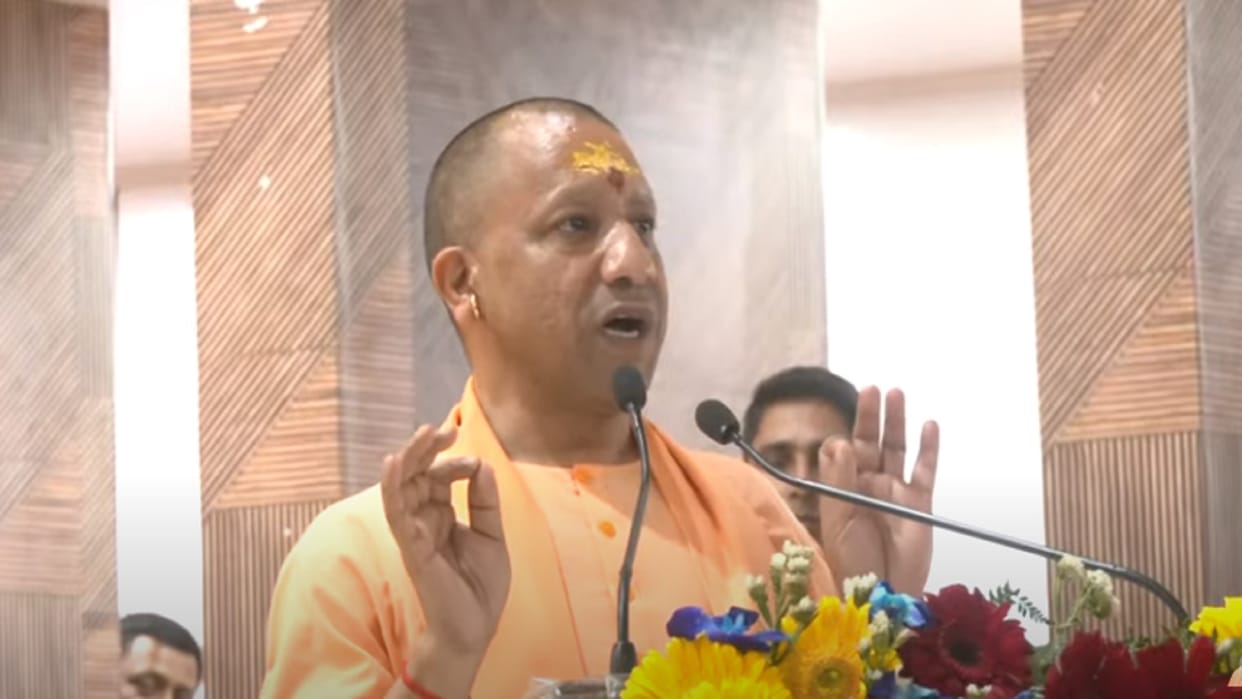 CM Yogi targets Congress, SP and BSP in Saharanpur district