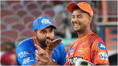 MI vs SRH: Rohit Sharma copied Harshit Rana, teasing Mayank before IPL 2024 match, Hyderabad deleted picture