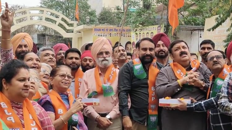 Lok Sabha Elections 2024 Bjp Workers Celebrated The Failure Of Alliance With Akali Dal – Amar Ujala Hindi News Live