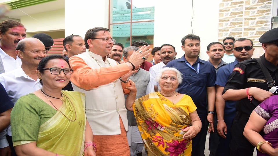 CM Pushkar Singh Dhami said that BJP will win all five Lok Sabha seats in haldwani