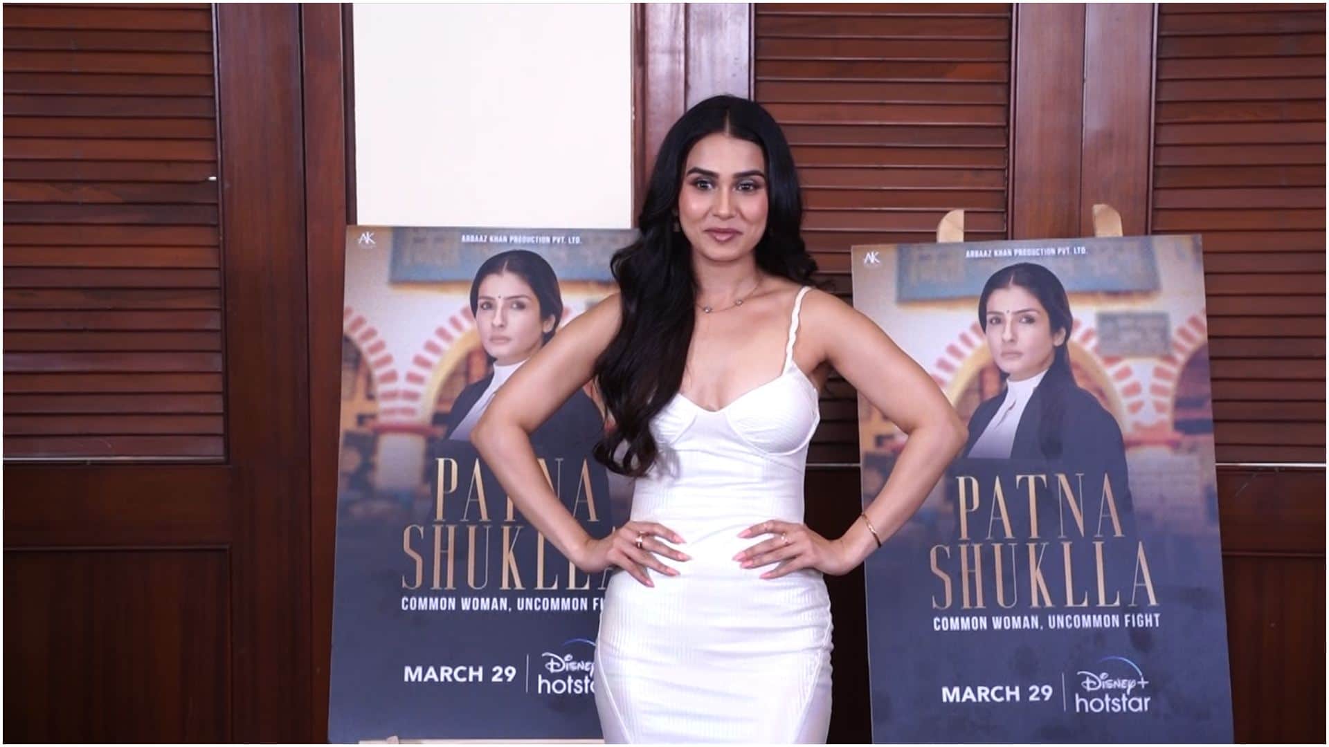 Raveena Tandon Anushka Kaushik Interview For Patna Shuklla Film Produced By Arbaaz Khan disney plus hotstar
