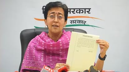 Arvind Kejriwal: BJP asked - Where did Kejriwal's letter come to Atishi marlena