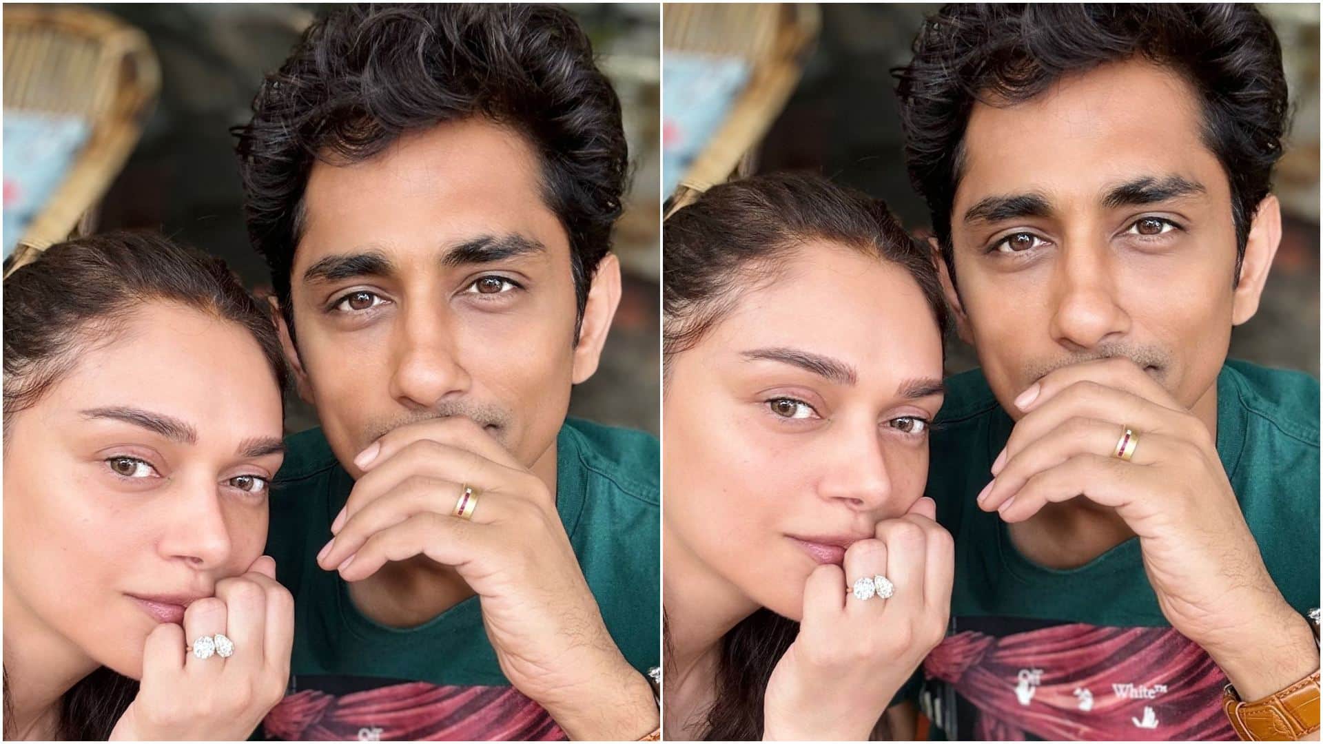Siddharth spoke first time on his secret engagement with Aditi Rao Hydari Know what he says about wedding date