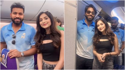 IPL 2024: Who is this mystery girl? photo with MI players Rohit-Bumrah and Pandya goes viral