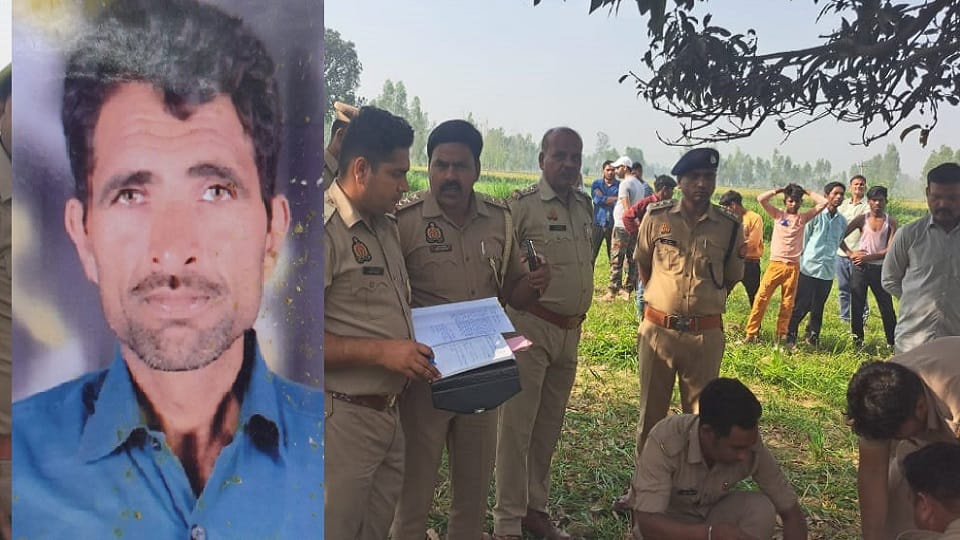 Moradabad: Due financial constraints, farmer hanged himself, dead body found hanging on tree