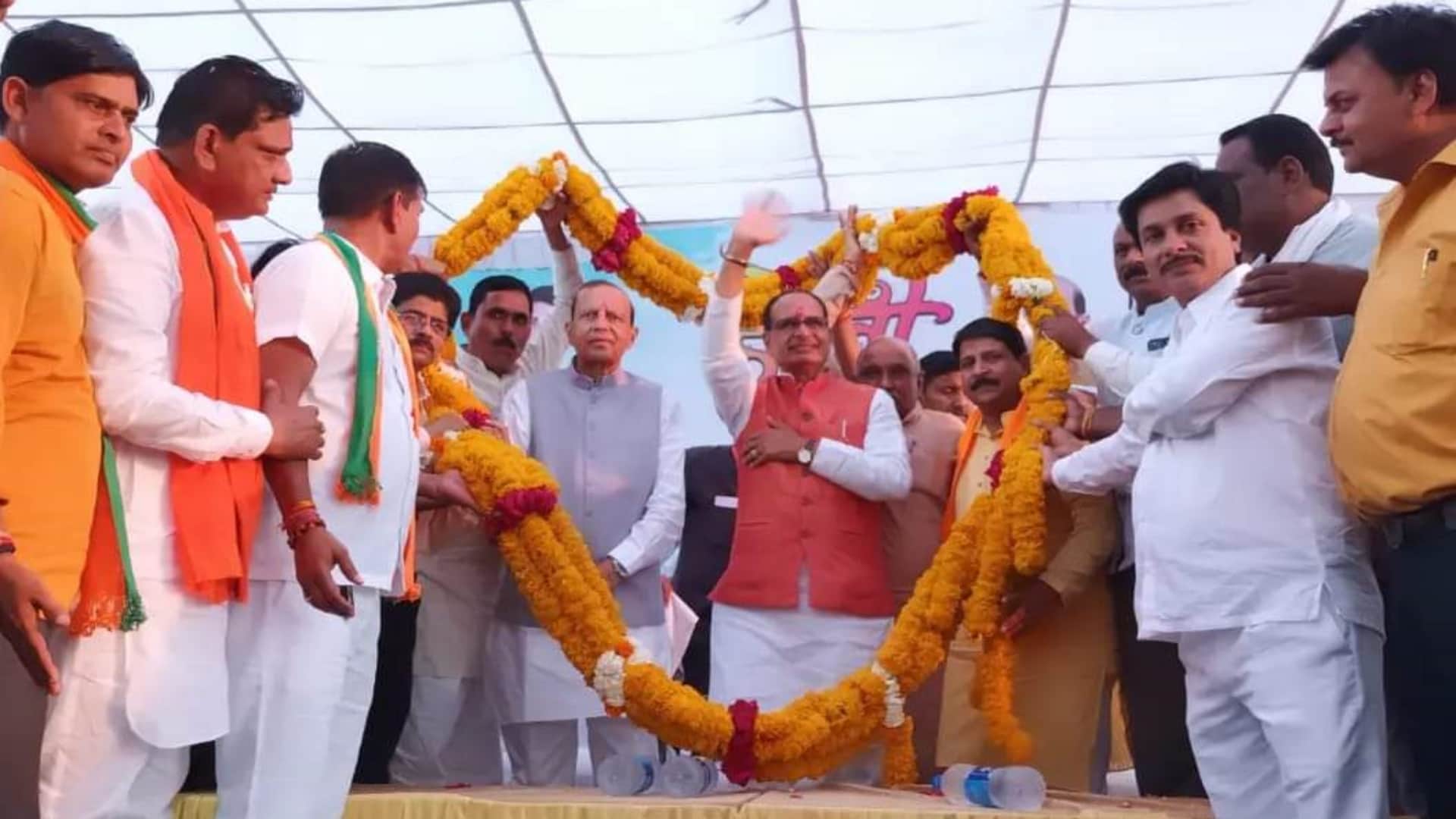 बुधनी में शिवराज सिंह चौहान