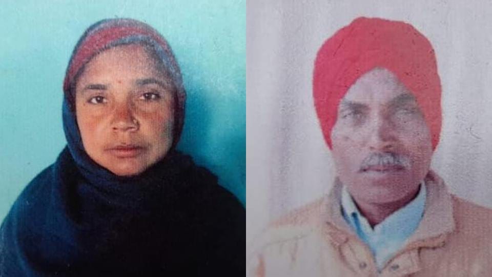 Rampur: Bike riding couple died in road accident, dumper crushed both of them on highway