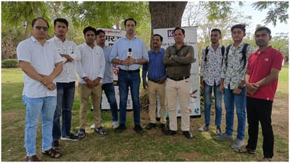 Satta Ka Sangram: Youth of Tonk raised the issue of employment and paper leak